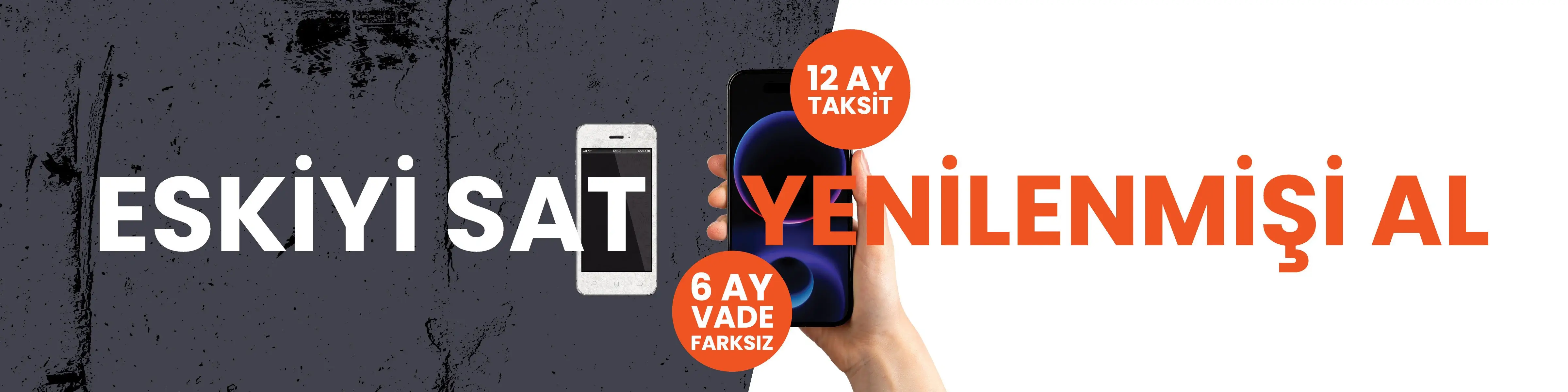 Eskiyi Sat, Yenilenmişi 12 Taksitle Al!