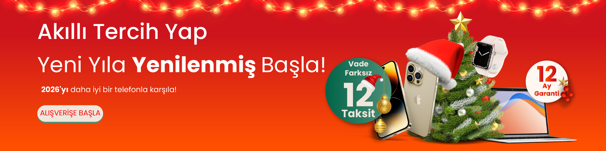 Yeni Yıla Yenilenmiş Başla!