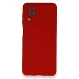 Nettech Samsung Galaxy A12 Uyumlu Nano Arka Koruma Kılıf (Kırmızı) NT87288
