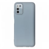 Nettech Samsung Galaxy A03S Uyumlu Nano Arka Koruma Kılıf (Gri) NT94077