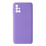 Nettech Samsung Galaxy M31S Uyumlu Nano Arka Koruma Kılıf (Mor) NT87344
