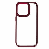 Nettech Apple iPhone 14 Pro Uyumlu Soft Akrilik Seri Arka Koruma Kılıf (Mürdüm) NT97711