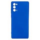 Nettech Samsung Galaxy Note 20 Uyumlu Suide Arka Koruma Kılıf (Mavi) NT81976