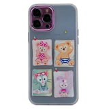 Nettech Apple iPhone 13 Pro Max Uyumlu Lopard Desen Seri Arka Koruma Kılıf (Çeşitli Renk) NT95292