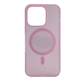 Nettech Apple iPhone 15 Pro Max Uyumlu NTN010 Slim Magsafe Arka Koruma Kılıf (Pembe) NT104514