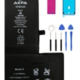 Iphone X  Uyumlu Telefon Bataryası 3190 mAh + Tamir Seti