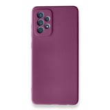Nettech Samsung Galaxy A72 Uyumlu Nano Arka Koruma Kılıf (Mürdüm) NT87332