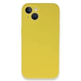 Nettech Apple iPhone 13 Mini Uyumlu Nano Arka Koruma Kılıf (Sarı) NT93833