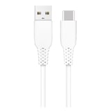 Nettech NTDC07 Plastik 100 Cm TypeC Şarj ve Data Kablosu (Beyaz) NTDC07