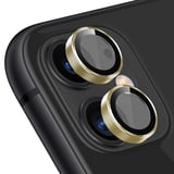 Buff İPhone 11 / 12 / 12 Mini Kamera Metal Lens Koruyucu Gold