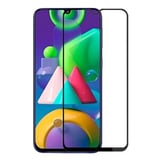Nettech Samsung Galaxy M21 Uyumlu 5D Glas Full Cam Koruyucu (Siyah) NT98561