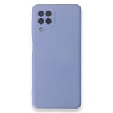 Nettech Samsung Galaxy A22 4G Uyumlu Nano Arka Koruma Kılıf (Lila) NT87781