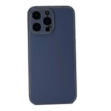 Nettech Apple iPhone 14 Pro Uyumlu Coco Leather Seri Arka Koruma Kılıf (Gri) NT99752
