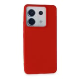 Nettech Xiaomi Redmi Note 13 Pro 5G Uyumlu Trend Seri Arka Koruma Kılıf (Kırmızı) NT109561