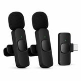 K9 Kablosuz Yaka Mikrofonu TYPEC Wireless 2'li Mikrofon