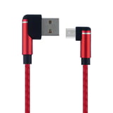 Helt HT81 Plastik 100 Cm Micro Şarj ve Data Kablosu (Kırmızı) VR9749