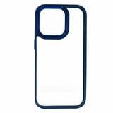 Nettech Apple iPhone 14 Pro Uyumlu Soft Akrilik Seri Arka Koruma Kılıf (Mavi) NT97709