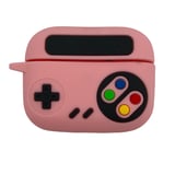 Nettech Apple Airpods Pro 2.Nesil Uyumlu Airpods Gaming Arka Koruma Kılıf (Pembe) NT110077