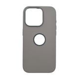 Nettech Apple iPhone 15 Pro Uyumlu NTN020 Arka Koruma Kılıf (Gri) NT106494