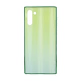 Nettech Samsung Galaxy Note 10 Uyumlu Degrade Arka Koruma Kılıf (Yeşil) VR18330