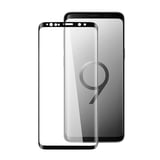 Helt Samsung Galaxy G965 S9 Plus Uyumlu Full Glue Full Cam Koruyucu (Siyah) VR8823