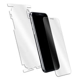 Exquıs Apple iPhone X Uyumlu Ön ve Arka Koruma 360 Full Kaplama (Şeffaf) VR18431