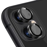 Buff İPhone 11 / 12 / 12 Mini Kamera Metal Lens Koruyucu Black
