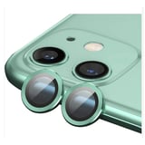 Nettech Apple iPhone 11 Uyumlu Alüminyum Seri Kamera Cam Koruyucu (Yeşil) NT103199
