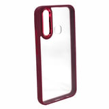 Nettech Vivo Y11 Uyumlu Soft Akrilik Seri Arka Koruma Kılıf (Kırmızı) NT93782