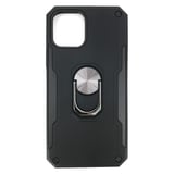 Nettech Apple iPhone 12 Uyumlu Panzer Seri Arka Koruma Kılıf (Siyah) NT87218