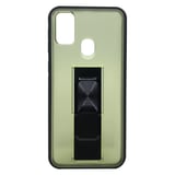 Nettech Samsung Galaxy M21 Uyumlu MicroCase Mıknatıs Yüzüklü Arka Koruma Kılıf (Sarı) NT87028