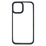 Nettech Apple iPhone 12 Pro Max Uyumlu Soft Akrilik Seri Arka Koruma Kılıf (Siyah) NT87982