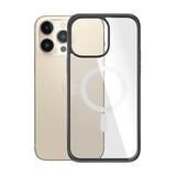 PanzerGlass Apple iPhone 14 Pro Uyumlu Silikon Nano Magsafe Arka Koruma Kılıf (Siyah) NT105614