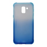 Nettech Samsung Galaxy J600 J6 Uyumlu Transparan Arka Koruma Kılıf (Mavi) VR11956