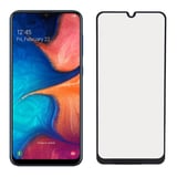 Nettech Samsung Galaxy M21S Uyumlu Ön Koruma Seramik Nano Ekran Koruyucu (Siyah) NT90147