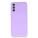 Nettech Samsung Galaxy S21 Plus Uyumlu Nano Arka Koruma Kılıf (Lila) NT87468