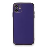 Nettech Samsung Galaxy A04E Uyumlu Coco Leather Seri Arka Koruma Kılıf (Derin Mor) NT102140