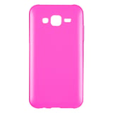 Nettech Samsung Galaxy J500 J5 Uyumlu Suide Arka Koruma Kılıf (Pembe) VR6937