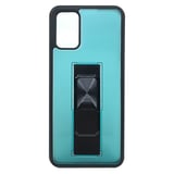 Nettech Samsung Galaxy A02S Uyumlu MicroCase Mıknatıs Yüzüklü Arka Koruma Kılıf (Turkuaz) NT86949