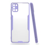 Nettech Samsung Galaxy A21S Uyumlu Platin Seri Arka Koruma Kılıf (Lila) NT86599