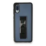 Nettech Samsung Galaxy A02 Uyumlu MicroCase Mıknatıs Yüzüklü Arka Koruma Kılıf (Lila) NT86960