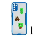 Nettech Samsung Galaxy A02S Uyumlu Maskot Seri Arka Koruma Kılıf (Karışık Renk) NT106249