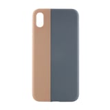 Nettech Apple iPhone XS Max Uyumlu Manyetik Nature Seri Arka Koruma Kılıf (PembeGri) VR19625