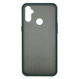 Nettech Realme C3 Uyumlu Montreal Seri Arka Koruma Kılıf (Yeşil) NT91283