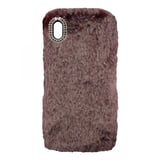 Nettech Apple iPhone XS Uyumlu Peluş Arka Koruma Kılıf (Kırmızı) VR12982