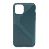 Nettech Apple iPhone 11 Pro Uyumlu Kendinden Desenli Arka Koruma Kılıf (Yeşil) NT79727