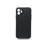Nettech Apple iPhone 12 Uyumlu Ultra Slim Arka Koruma Kılıf (Siyah) NT87876