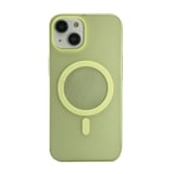 Nettech Apple iPhone 15 Plus Uyumlu NTN010 Slim Magsafe Arka Koruma Kılıf (Sarı) NT104495