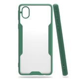 Nettech Samsung Galaxy A01 Core Uyumlu Platin Seri Arka Koruma Kılıf (Yeşil) NT86377