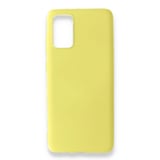 Nettech Samsung Galaxy S20 Plus Uyumlu Nano Arka Koruma Kılıf (Sarı) NT87437